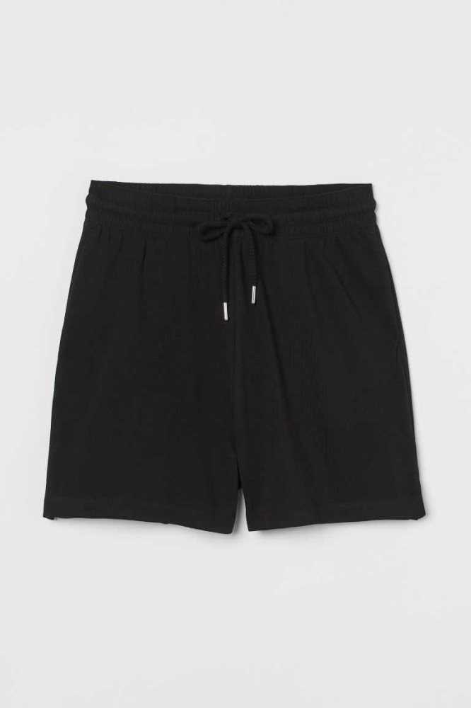 Bermudas H&M Sweatshorts Mujer Azules | 093157FOC