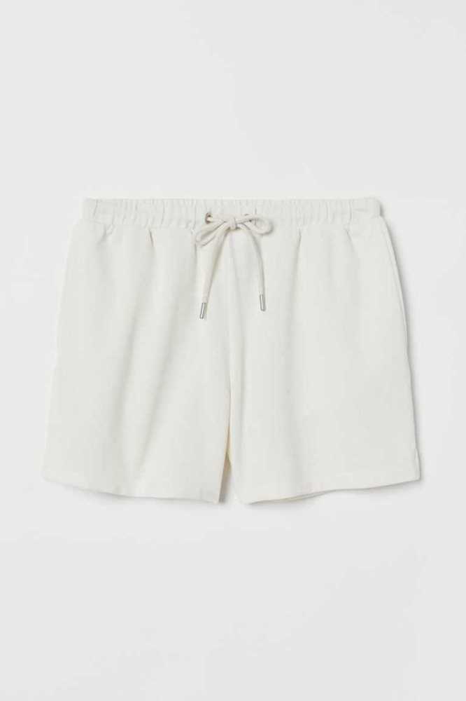 Bermudas H&M Sweatshorts Mujer Grises Marrom | 051927AXQ