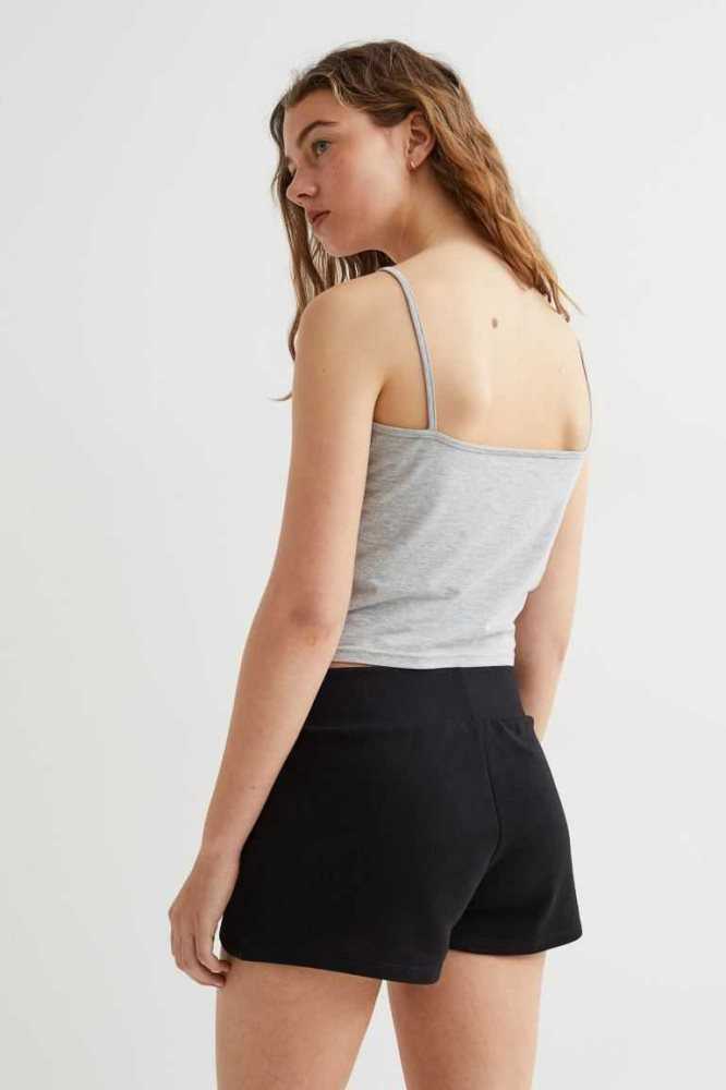 Bermudas H&M Sweatshorts Mujer Turquesa | 081956UKZ