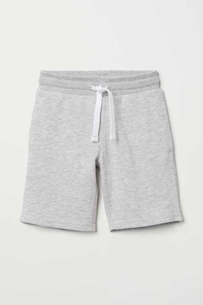 Bermudas H&M Sweatshorts Niños Azules Claro | 074936YAE