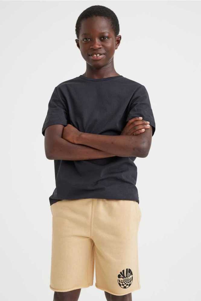 Bermudas H&M Sweatshorts Niños Grises | 980432BLJ