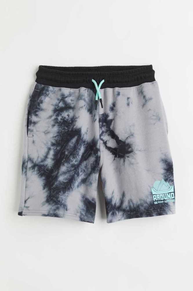 Bermudas H&M Sweatshorts Niños Grises Oscuro | 319468OKR