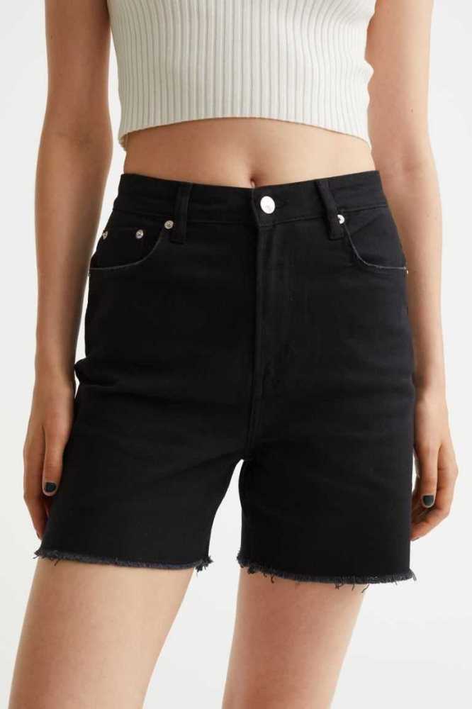 Bermudas H&M Twill Mujer Azules Claro | 270965CJX