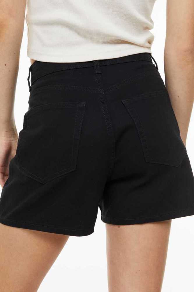 Bermudas H&M Twill Mujer Creme | 968734ZIF