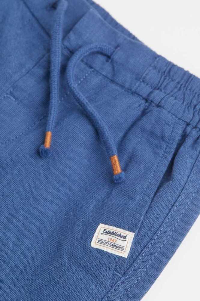 Bermudas H&M Twill Niños Azules Claro | 296517WYT