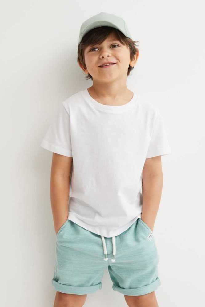 Bermudas H&M Twill Niños Azules Claro | 296517WYT