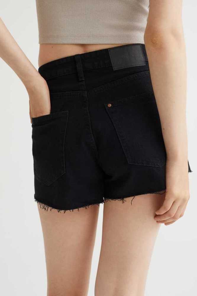 Bermudas H&M Vintage High Denim Mujer Azules | 431950ZYH