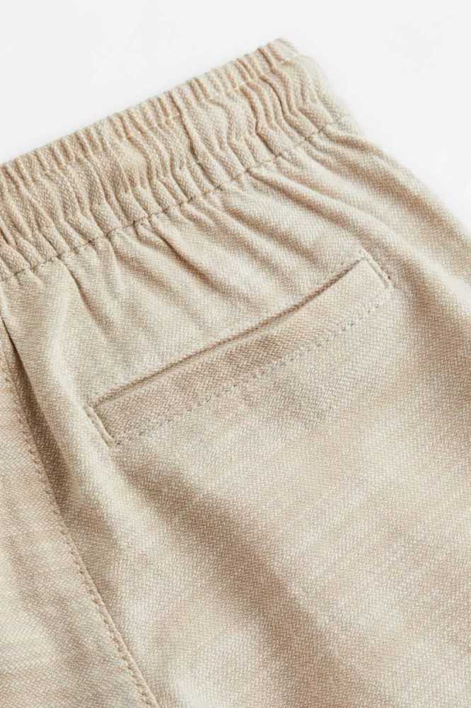 Bermudas H&M Woven Niños Beige Claro | 632547LJF