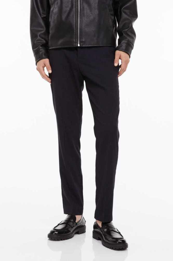 Blazers H&M Essentials No 13: THE SLACKS Hombre Azul Marino Azules | 895721MOB