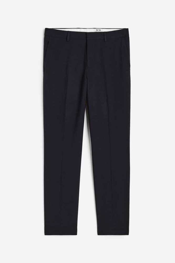 Blazers H&M Essentials No 13: THE SLACKS Hombre Azul Marino Azules | 895721MOB