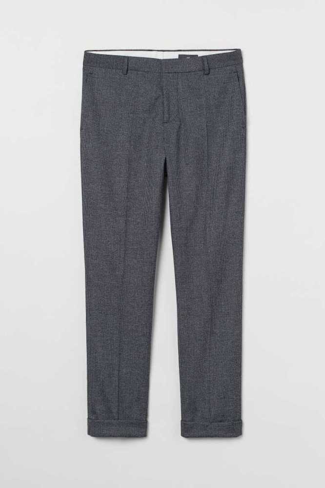 Blazers H&M Slim Fit Suit Pants Hombre Azules | 704932LYG