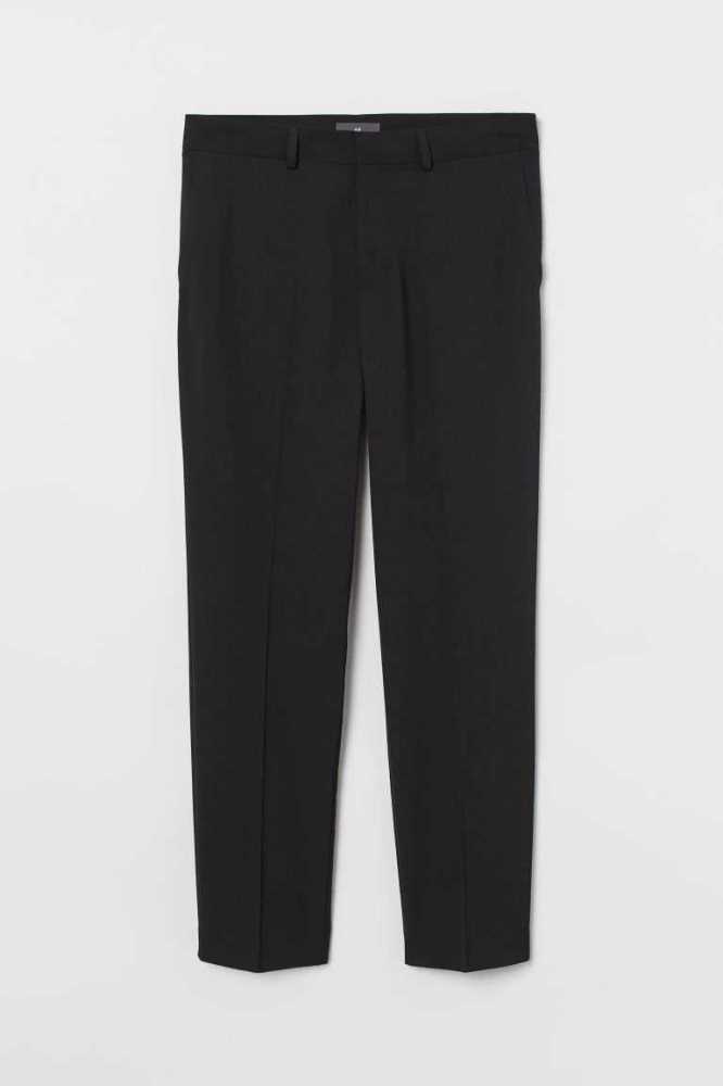 Blazers H&M Slim Fit Suit Pants Hombre Negros | 520837HAZ