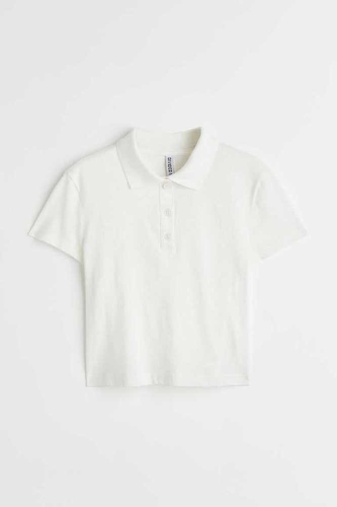 Blusas H&M Algodon Polo Shirt Mujer Morados Claro | 581264NZS