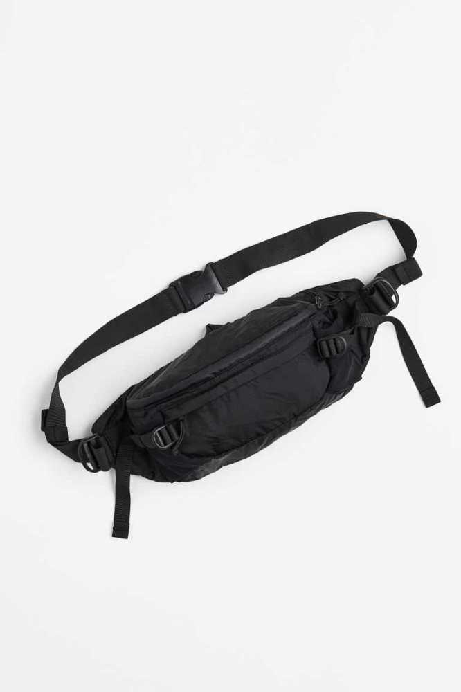 Bolsas H&M Belt Hombre Negros | 721986PSC