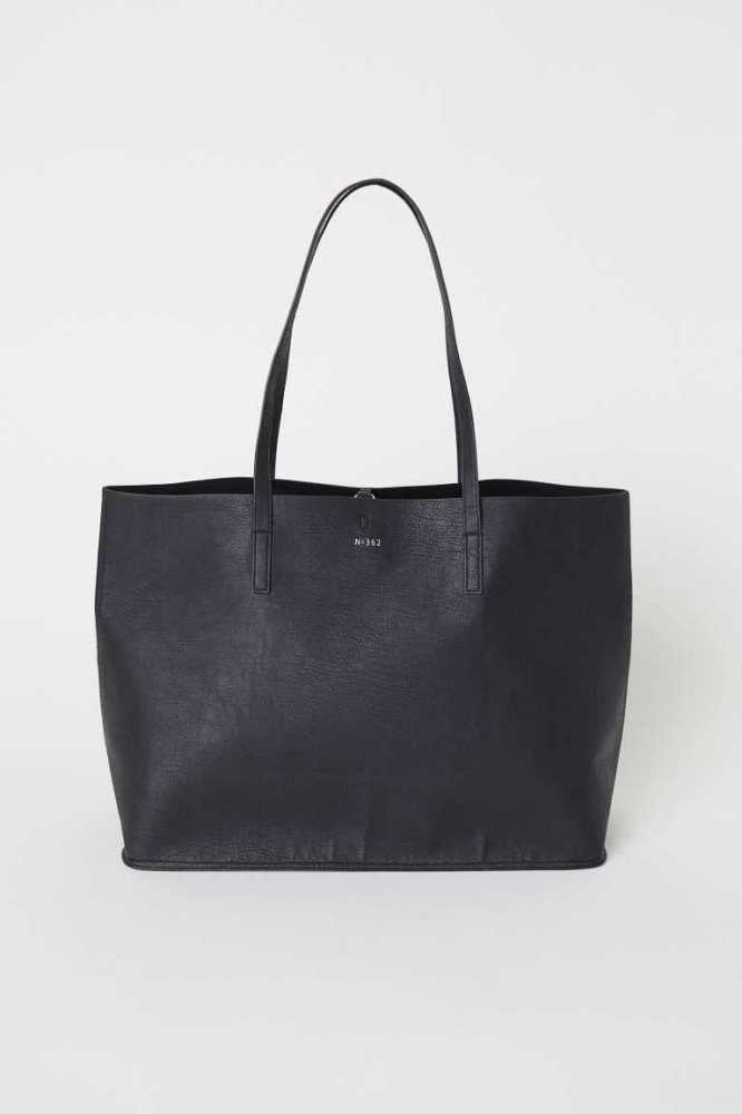 Bolsas H&M Shopper Mujer Marrom | 189306IDE