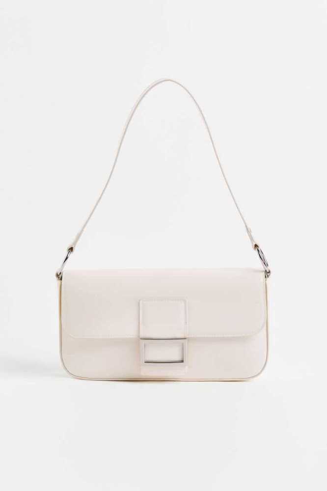 Bolsas H&M Shoulder Mujer Beige | 784139DOH