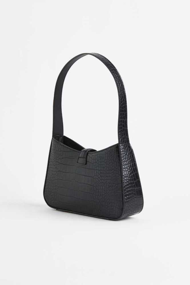 Bolsas H&M Shoulder Mujer Negros | 057983UOV