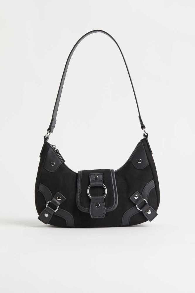 Bolsas H&M Shoulder Mujer Negros | 371269VON