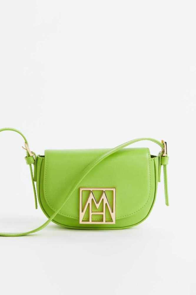 Bolsas H&M Shoulder Mujer Verdes Claro | 159703FZE