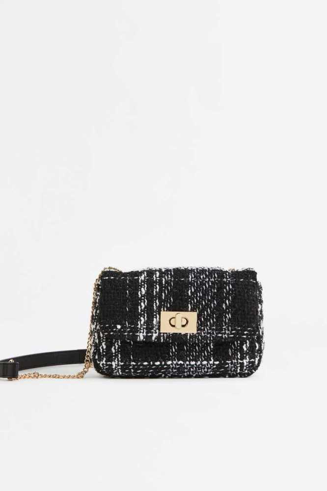 Bolsas H&M Textured Shoulder Mujer Blancos | 649352LPN