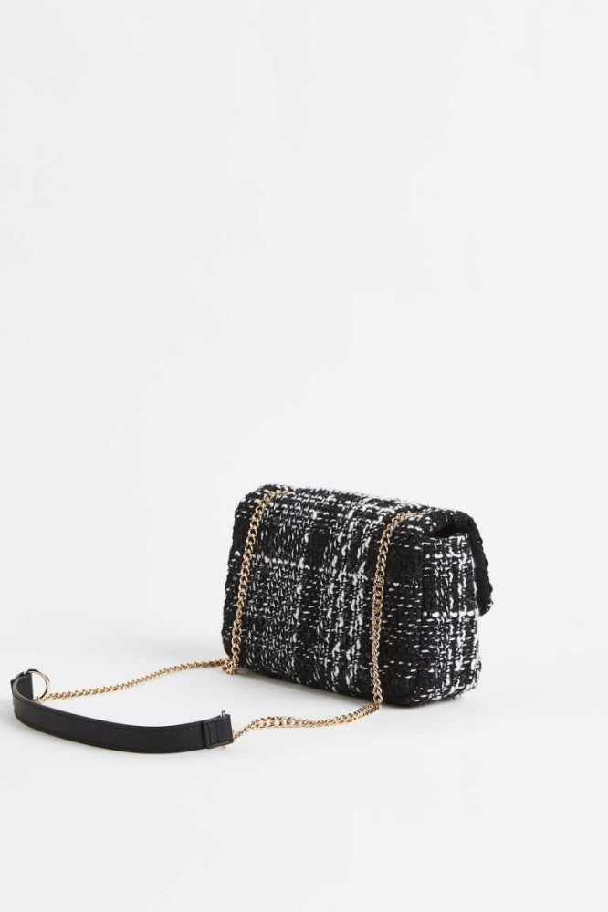 Bolsas H&M Textured Shoulder Mujer Blancos | 649352LPN