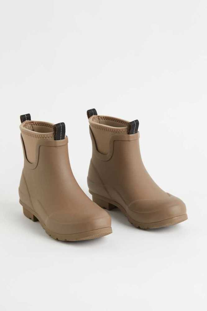 Botas H&M Ankle-high Mujer Beige | 378162MFS