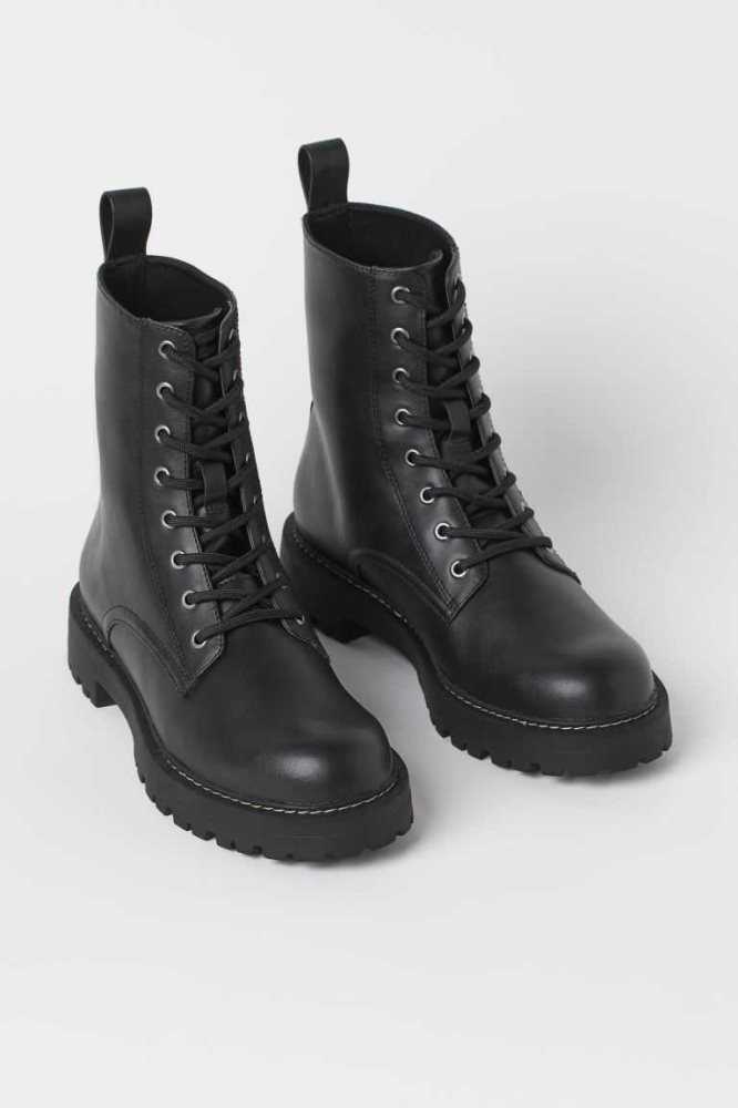 Botas H&M Boots Mujer Negros | 092641IAT