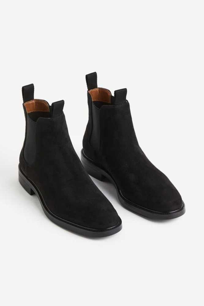 Botas H&M Chelsea Hombre Marrom Oscuro | 963574CHG