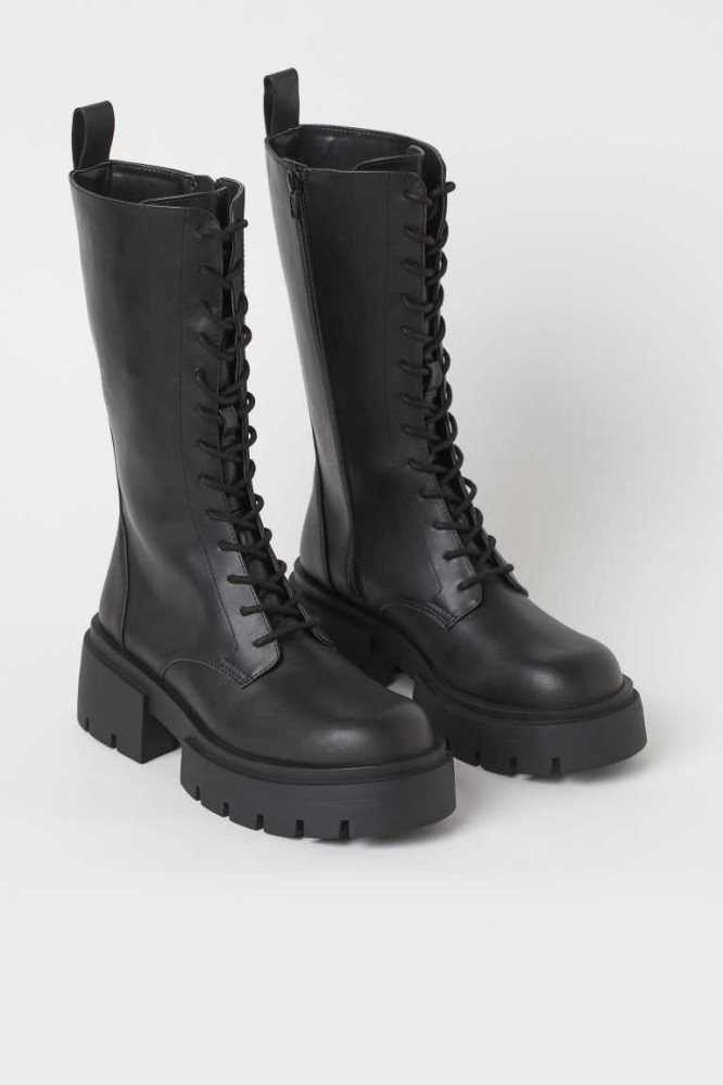 Botas H&M High-profile Mujer Negros | 840752BEC