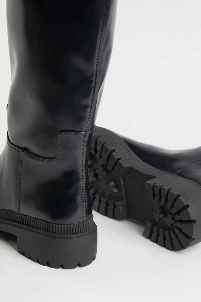 Botas H&M Knee-high Mujer Grises Marrom | 854203OVY