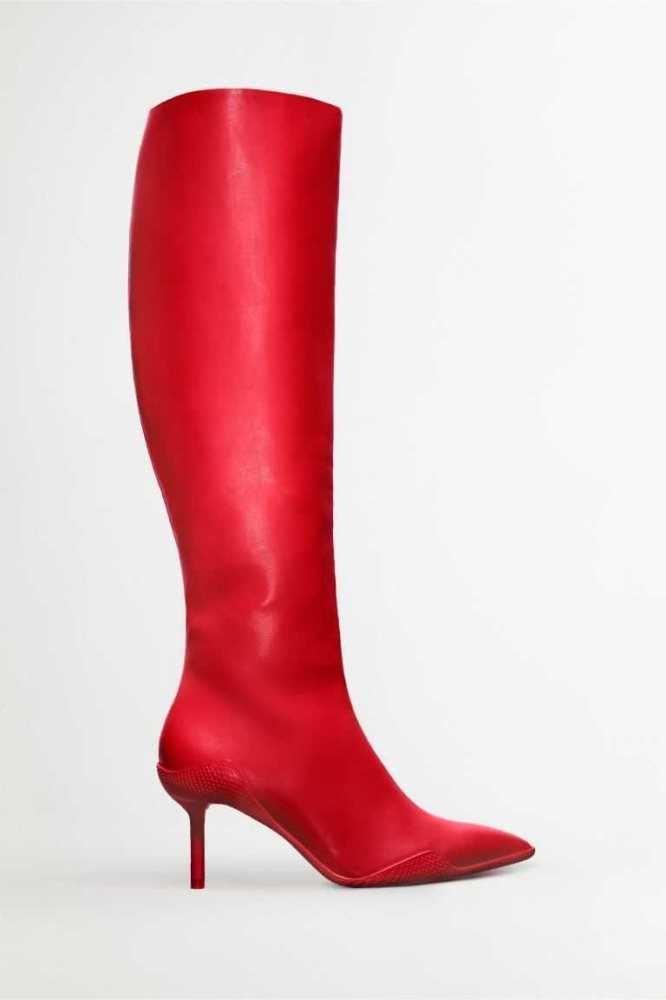 Botas H&M Knee-high Mujer Rojos | 364518GWO