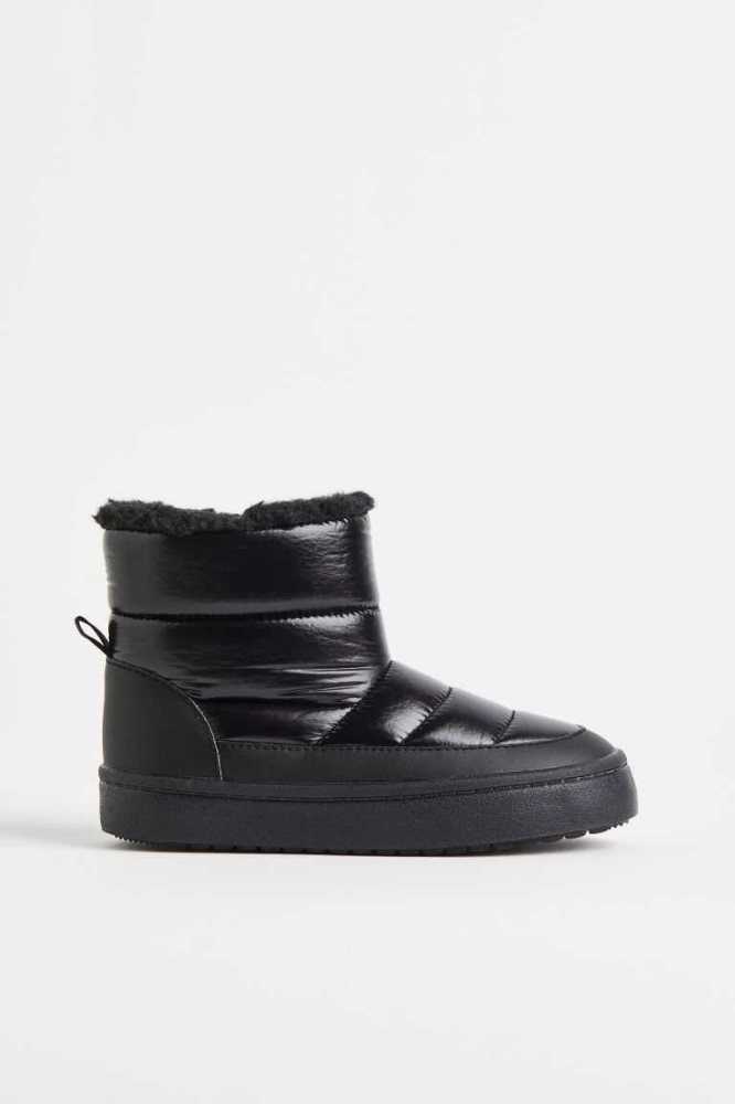 Botas H&M THERMOLITE Acolchado Niños Negros | 024158IVP