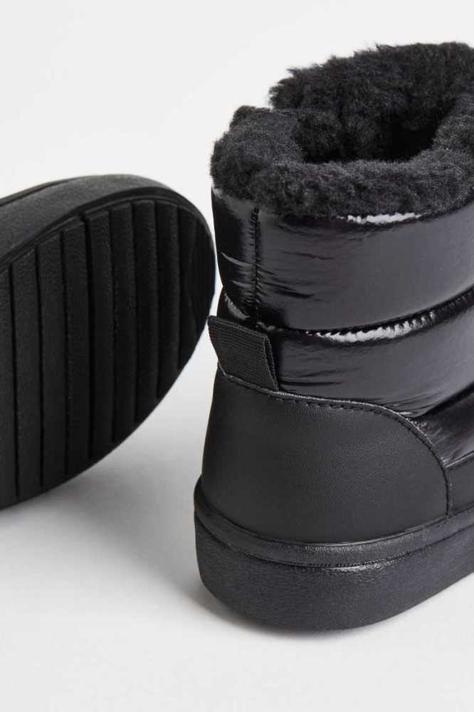 Botas H&M THERMOLITE Acolchado Niños Negros | 024158IVP