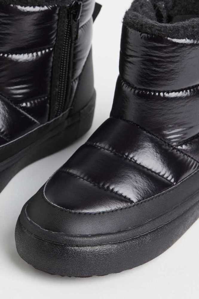 Botas H&M THERMOLITE Acolchado Niños Negros | 024158IVP