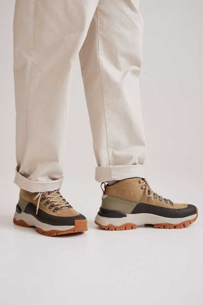 Botas H&M Trekking Hombre Beige | 369174REH