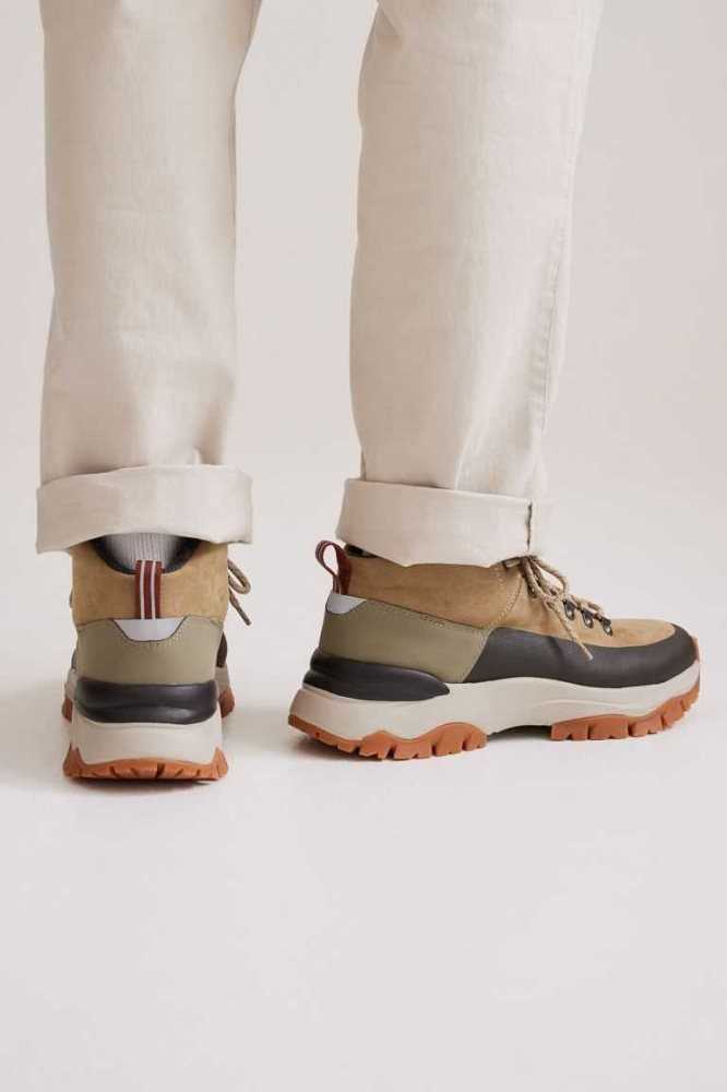 Botas H&M Trekking Hombre Beige | 369174REH