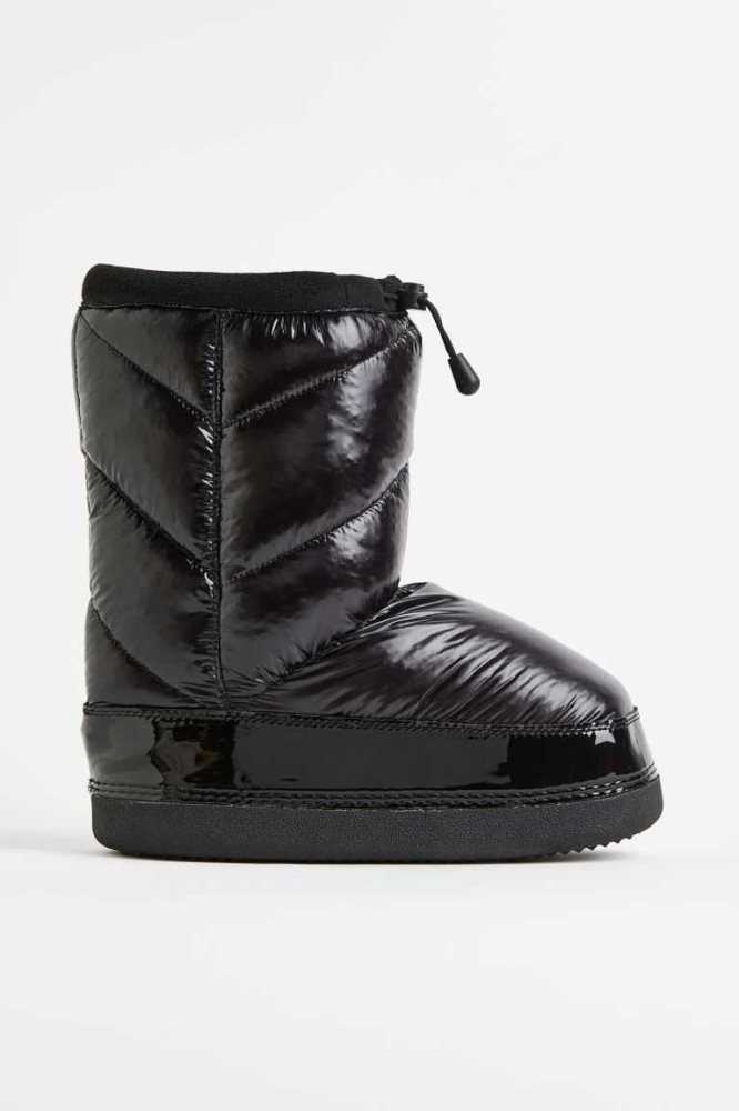 Botas H&M Warm-lined Acolchado Mujer Blancos | 803714MJZ