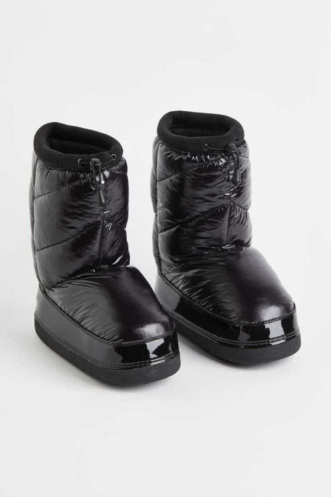 Botas H&M Warm-lined Acolchado Mujer Blancos | 803714MJZ