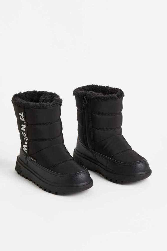 Botas H&M Warm-lined Impermeables Niños Rosas Leopardo | 491358JFS