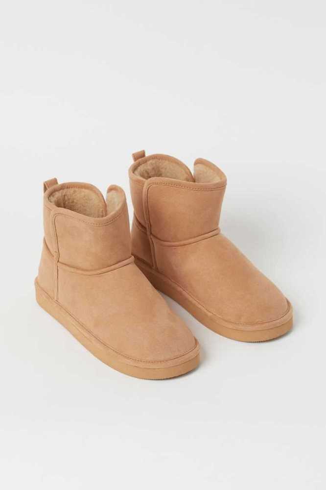 Botas H&M Warm-lined Mujer Marrom | 902546PQG