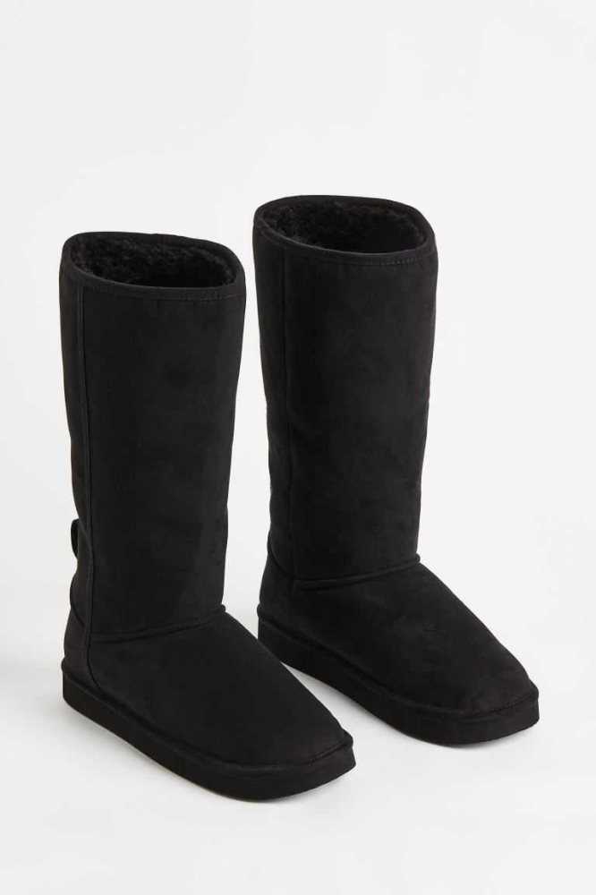 Botas H&M Warm-lined Mujer Negros | 697045SOC