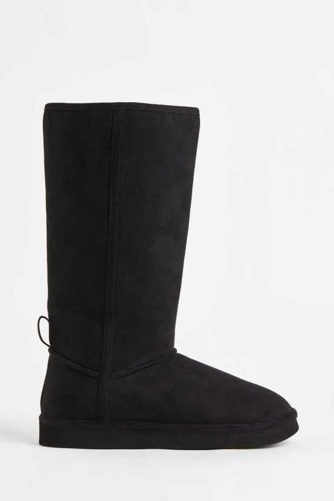 Botas H&M Warm-lined Mujer Negros | 697045SOC