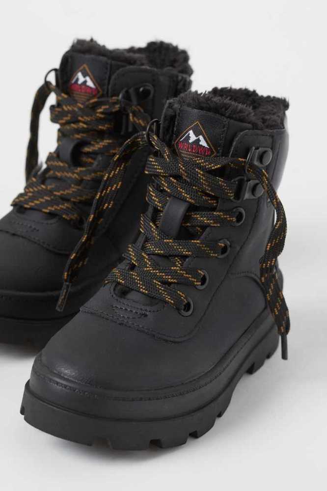 Botas H&M Warm-lined Niños Negros | 301549NZI