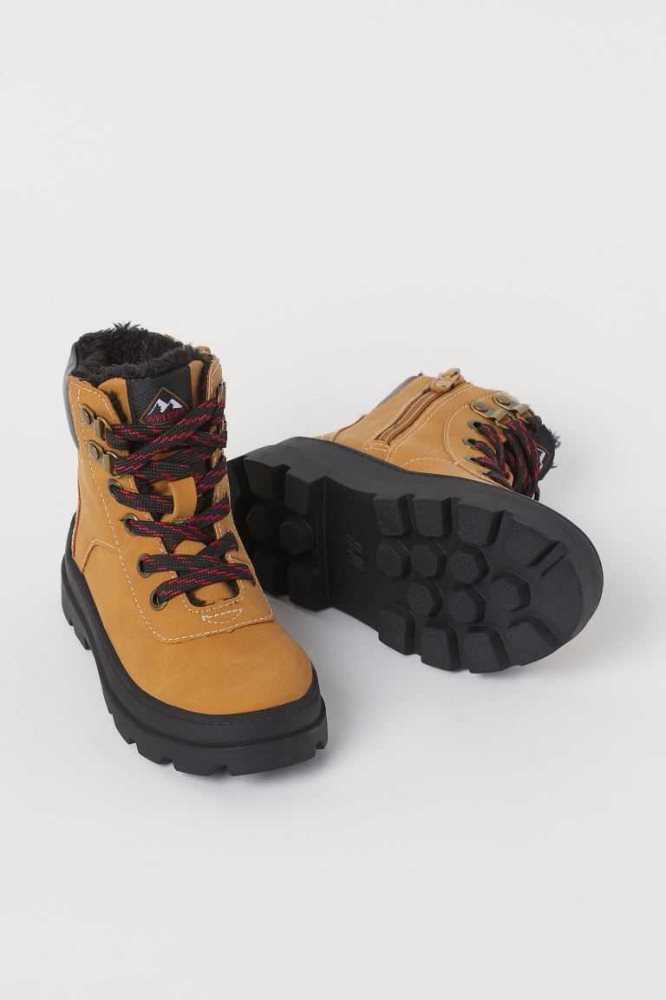 Botas H&M Warm-lined Niños Negros | 301549NZI