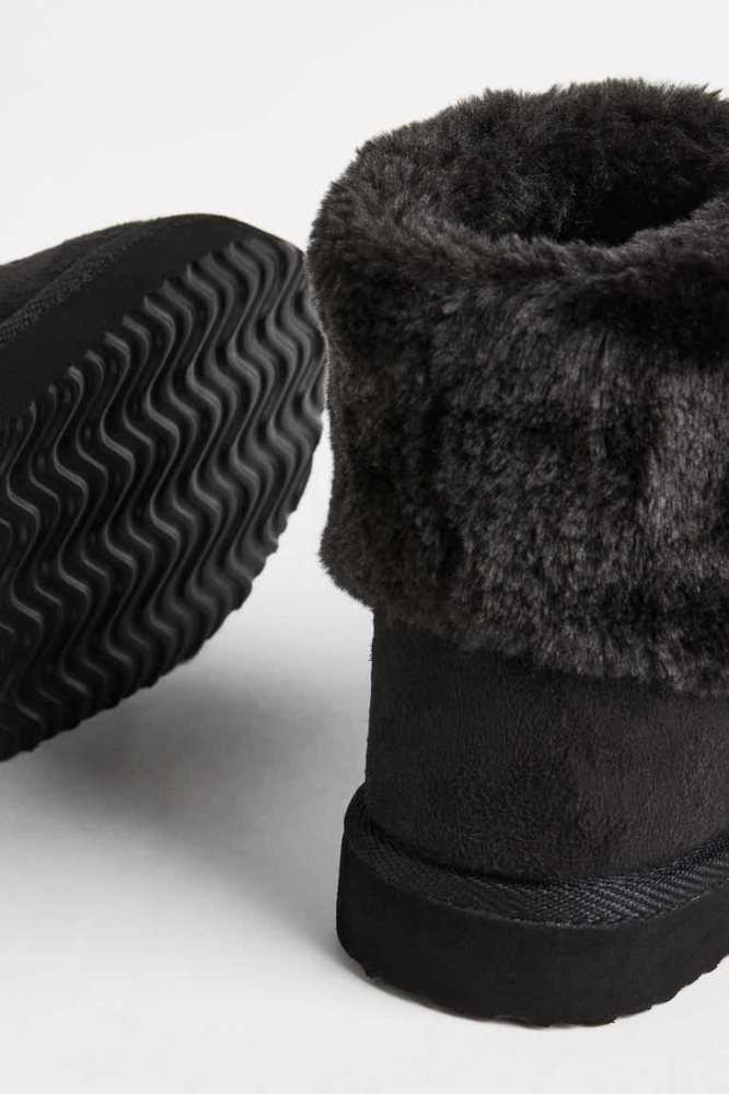 Botas H&M Warm-lined Niños Negros | 403895CIX