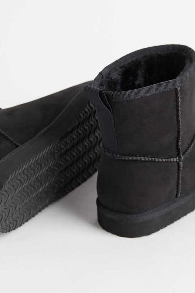 Botas H&M Warm-lined Slip-on Hombre Negros | 179832LMC