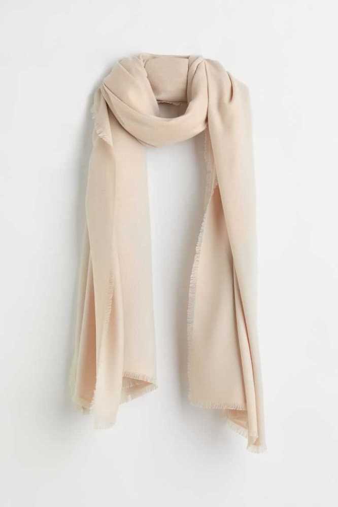 Bufandas H&M Scarf Mujer Negros | 059718PWI