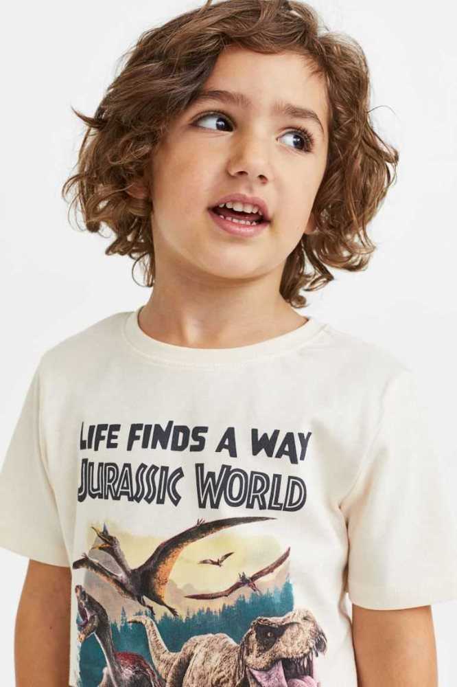 Camisas H&M 2-pack Printed Niños Blancos | 253196IQO