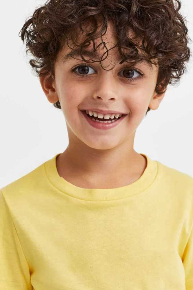 Camisas H&M 3-pack Algodon Niños Morados Claro Verdes Claro | 538672OLT