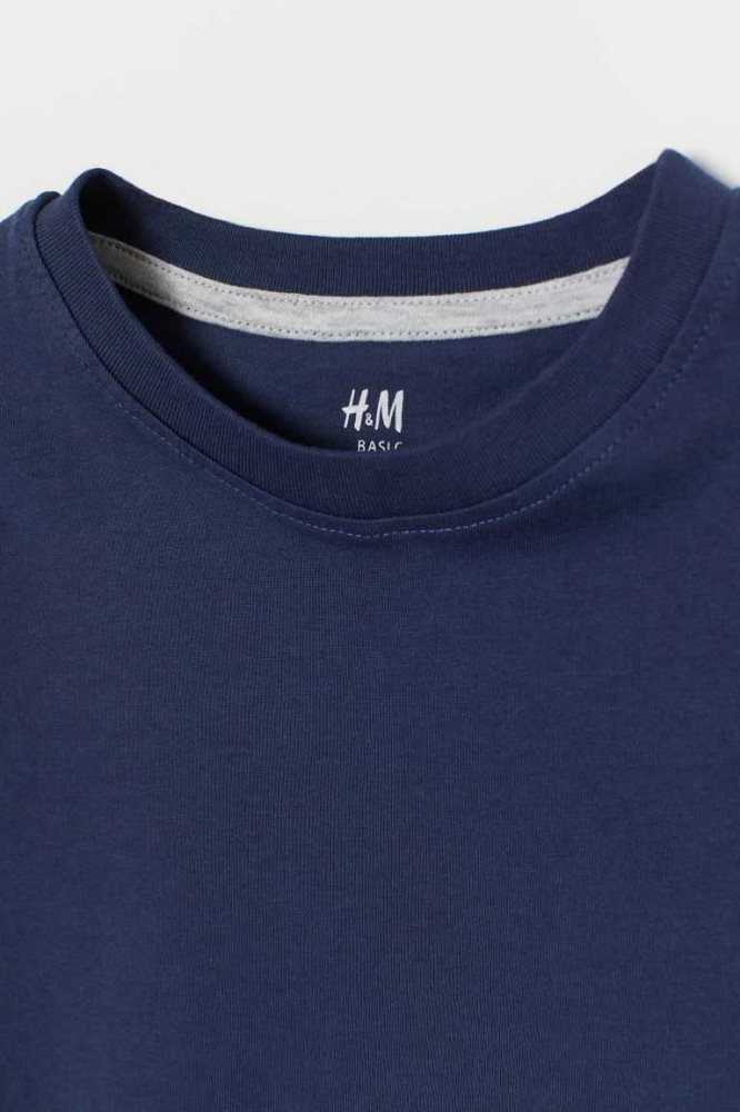 Camisas H&M 3-pack Niños Blancos | 456370ZUS